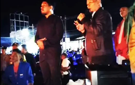 Ketua DPRD Touna Lepas Pawai Obor Sambut Ramadhan